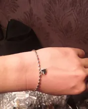 Pulsera de estilo de amor con diseño de grano con viento pequeño restaurando maneras antiguas es Accesorios de corazones dulces Cadena de cuerda mujeres Punk