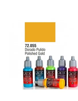 

ACRYLIC PAINT COLOR GOLDEN POLISHED BOAT 17 ML MODEL COLOR GAME VALLEJO