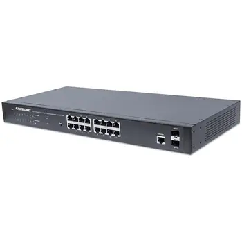 

I-SWHUB POE-341 - Web Smart Switch 16 port Gigabit Ethernet PoE + with 2 SFP ports