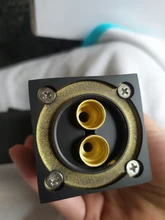 Bathroom Basin Faucet Tap Mixer Vanity-Sink Waterfall Brass Black-Plated Single-Handle