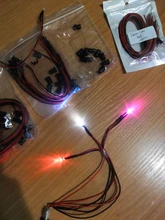 Plastic-Holder Round White Pre-Wired 10-100pcs DC12V UV with Clear LED Water Blue/rgb