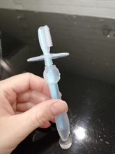 1PC chico s de silicona suave cepillos dentales de entrenamiento bebé niños Dental Cuidado Oral cepillo de dientes de bebé chico cepillo de dientes artículos de bebé