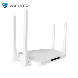 Wiflyer – routeur Gigabit sans fil, double bande, 2.4/5 ghz, 1200 mb/s, grande couverture du Signal Wifi, 4 x LAN, haute vitesse, WE3526 