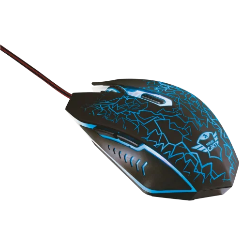 Игровая проводная мышь 21683 Trust GXT 105 IZZA до 2400 dpi 6 клавиш