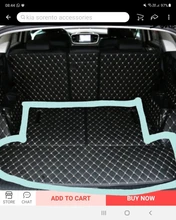 Esteras para maletero de coche, alfombrillas personalizadas para maletero de KIA Sorento, 7 asientos, revestimiento de carga duradero, estilo Sorento