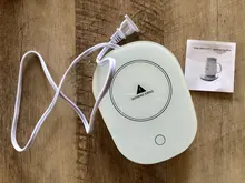 Tazón taza de café calentador, almohadilla de aislamiento, 110V/220v, 55 °C, termostato posavasos, calentador eléctrico constante de vidrio para leche y té para el hogar y la Oficina