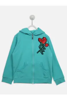 

Water Green Seasonal Girl Kids Sweat