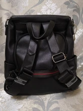 Bolso de viaje antirrobo para mujer, de gran capacidad Mochila de cuero, estilo escolar, bandolera de hombro individual