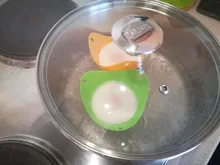 Egg Poachers Cookware Kitchen-Tools Steam-Eggs-Plate Egg-Pancake Healthy Silicone Tray