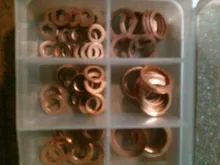 Gasket Washer Ring-Tool Accessories-Pack Sealing Boat Crush Copper New Hardware Sump