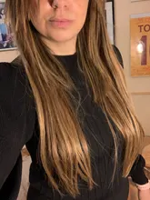 VeSunny-máquina de extensiones de cabello humano Remy, 100% de cabello humano auténtico Rubio Invisible, con 2 Clips, Halo