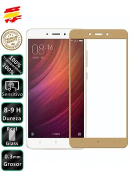 

Protector Xiaomi Redmi Note 4X Golden 3D Full Screen Tempered Glass