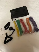 Bands-Set Resistance-Bands Pull-Up Exercise Powerlifting TOMSHOO Lixada