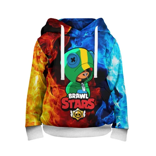 Children S Sweatshirt 3d Brawl Stars Leon Hoodies Sweatshirts Aliexpress - brawl stars jacke leon