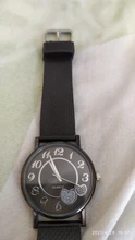 La última de reloj de las mujeres de la moda malla correa de reloj para mujer regalo creativo relojes para mujer compras de la gota