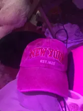 Baseball-Cap Embroidery Sports-Caps Vintage Outdoor New York Women Letter Sand-Washed