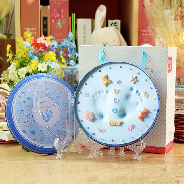 Babys-gift-Baby-footprint-Babies-hand-foot-Imprint-Kit-Casting-Toys-print-Baby-handprint-Newborn-souvenir_4