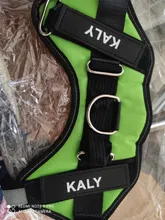 Arnés de perro sin tirar reflectante transpirable arnés de mascota ajustable para chaleco de perro ID parche personalizado para caminar al aire libre perro suministros