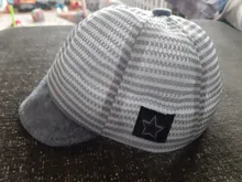 Sombrero Mono para bebé de algodón para verano, gorro Niño a rayas informal, aleros suaves, protección solar, gorros, gorros