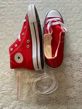 Zapatillas de deporte altas para niña y niño, zapatos en 13 colores para niño pequeño, zapatillas de deporte para bebé, zapatillas de lona con estrella, Zapatos para niño