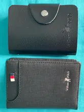 WILLIAMPOLO-tarjetero pequeño de cuero genuino para hombre, billetera pequeña ultrafina para tarjetas de crédito, mini billetera delgada de piel de vaca