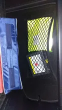 Sticker Pocket-Cage Storage-Bag Trunk-Seat Mesh Elastic-String Auto-Organizer Car-Back