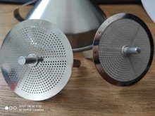 FILTER-FUNNEL DOUBLE-STRAINER-FILTER 3d-Printer Sovol Resin Stainless-Steel Durable 