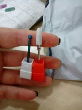 Brocas de cerámica de carburo para uñas, brocas para cortaúñas de fresado giratorio, máquina de perforación eléctrica para herramientas de manicura pedicura