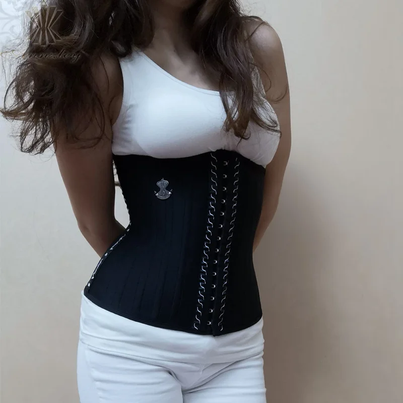 Annzley Top Quality 24 Pieces Authentic Steel Boned Sport Corsets For Waist Slimming And Weight Loss (2)