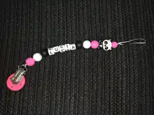 Pacifier-Strap Panda Personalized-Name Baby-Feeding Chain Silicone Infant Cartoon Newest