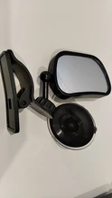 Convex Mirror Monitor Car-Back-Seat Safety Baby Rear Mini Kids 2-In-1 Adjustable