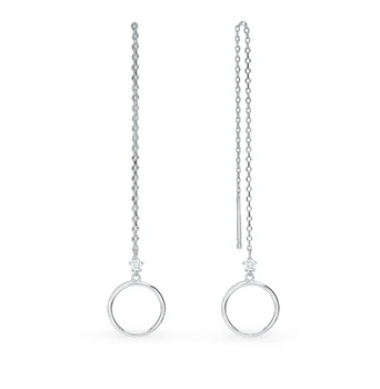 

Silver earrings with cubic zirconia sunlight sample 925