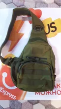 Bolso de hombro militar táctico para hombre, bandolera tipo Molle, Camuflaje Multicam, mochila militar para acampar, viajes, senderismo, caza