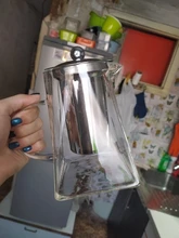 Glass Teapot Tea-Kettle INFUSER-FILTER Puer Flower Oolong Kung-Fu Heat-Resistant Stainless-Steel