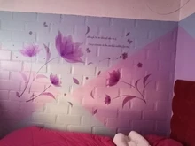 Flowers-Wall-Sticker Wallpaper Decals Background Decoration Romantic Bedroom Living-Room