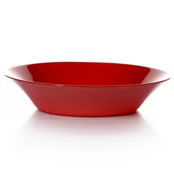

Plate dining room deep pasabahce red village, d = 22 cm