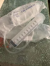 Jeringa de plástico de 100ml, Kit de Tubo Transparente de 80cm para medir nutrientes, útil para el hogar