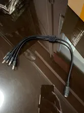 Uds cámara de seguridad CCTV 1 DC hembra a 2/3/4/5 macho adaptador de Cable de alimentación conector de Cable divisor para tira de LED