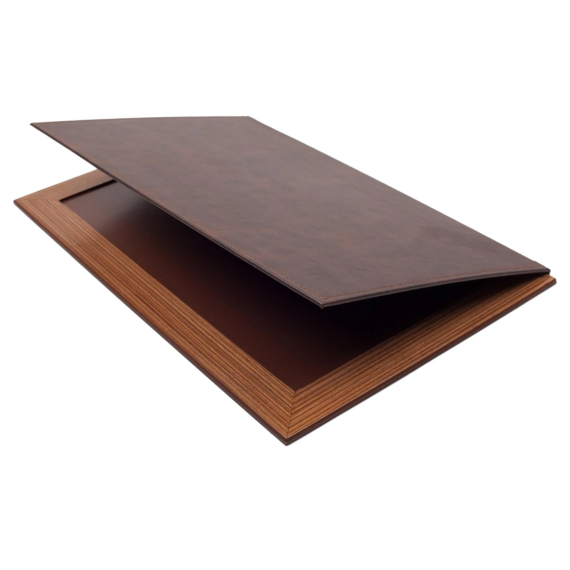 Кожаный Настольный набор Star Lux 11 аксессуаров Коричневая кожа