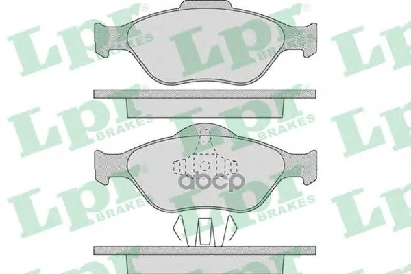 Колодки Тормозные Ford Fiesta 9501/01/Fusion 01 Передние Lpr 05p949 Lpr арт. 05P949