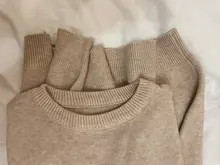Hirsion-suéter holgado de gran tamaño para mujer, jersey básico de punto elegante, cuello redondo, suave, de Cachemira, para invierno, 2020