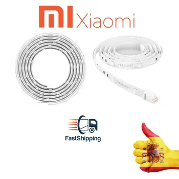 

Xiaomi yelight intelligent light strip plus 1m extendable LED stripe colors RGB Working lights Alexa Google Assistant my domotic