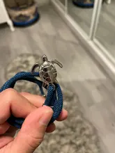 MKENDN-pulsera multicapa con forma de tortuga y Estilo marinero para hombre y mujer, brazalete con abalorios, cuerda de mar, para la playa, ajustable