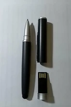 Disk Pen-Drive Memory Flash Photography 10pcs-Free-Logo Metal-Ball-Pen 32GB 64GB 