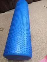 Rodillo de espuma EVA de alta densidad para Yoga, herramienta de automasaje muscular para gimnasio, Pilates, Fitness, equipo de gimnasio, 30/45/60CM