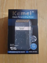 Afeitadora eléctrica para hombres, máquina de afeitar con cuchilla doble, inalámbrica de vaivén, impermeable y recargable por USB, cortadora apta para peluquero