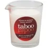 

TABOO candle MASSAGE his JEUX INTERDITS AROMA lichen Wild