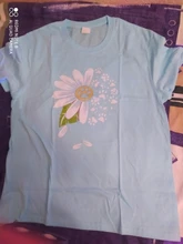 Daisy Bear Paw Print T-shirts Women Summer Graphic Tee Aesthetic Shirts for Women Casual