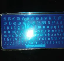 Stamping-Plate Numbers Alphabet Nail-Art Old Cute 12x6cm 32-Types