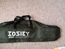 Soporte de caña de pescar plegable portátil, bolsa de almacenamiento de herramientas para caña de pescar